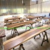 Giá xưởng bàn gỗ Me Tây chân sắt bao nhiêu đảm bảo bền lâu?